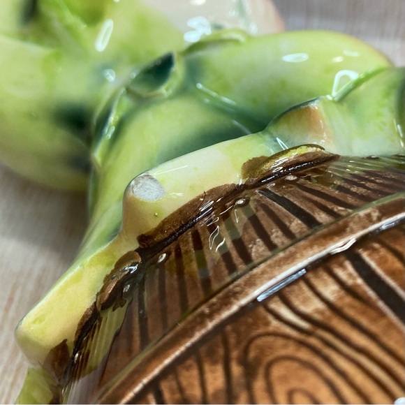 Vintage Lefton Pixie Elf Barrel O Money Bank Marika’s Original - Picture 13 of 13